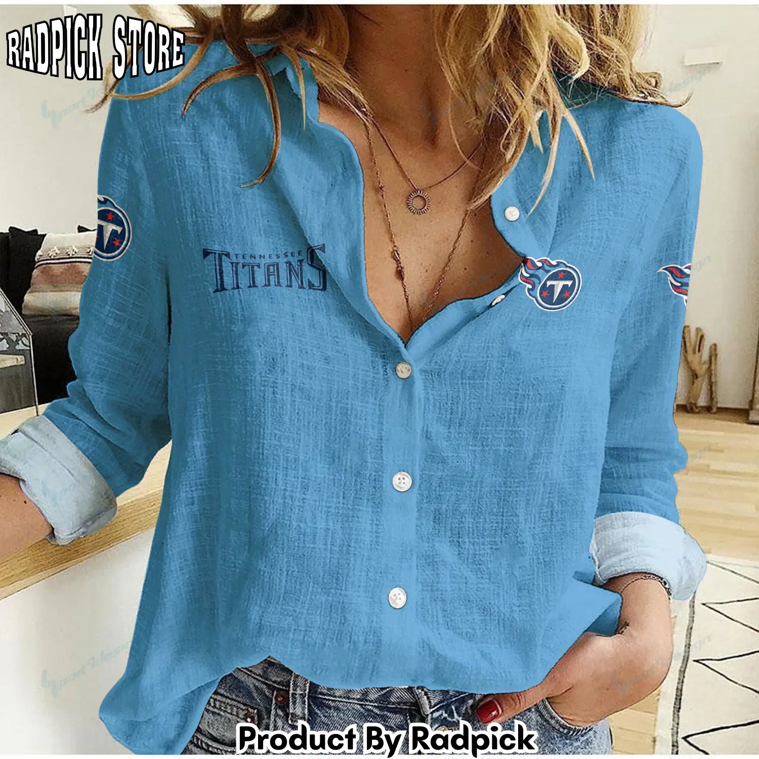 Radpick tennessee titans woman shir rp66280
